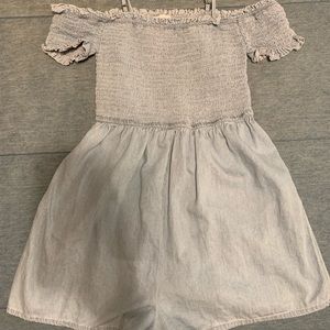 denim romper